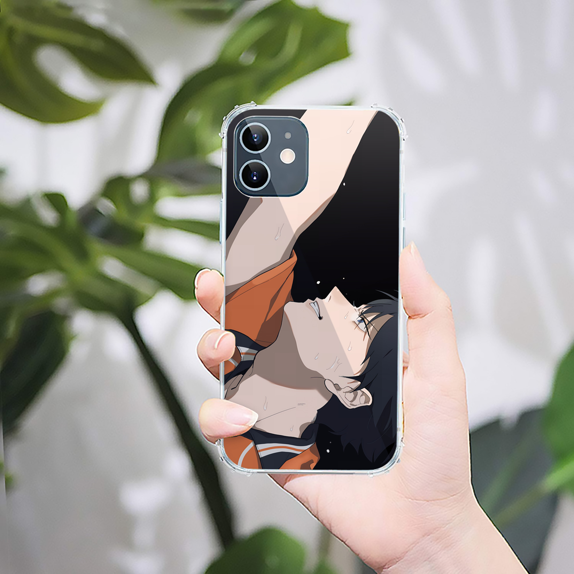 （画像用） ハイキュー!! Haikyu!! 【iPhone 12シリーズ対応】透明スマホケース（クリアソフトケース）